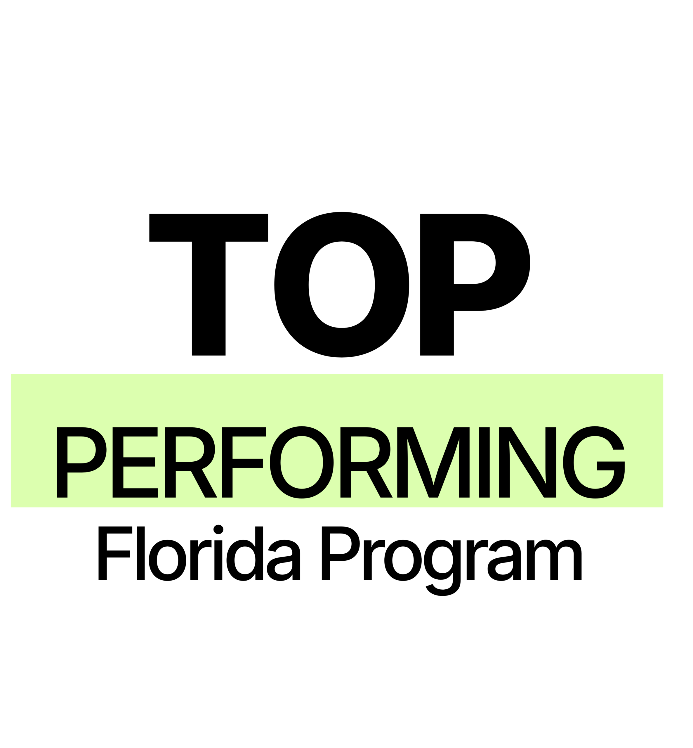 Top Performing Florida Program