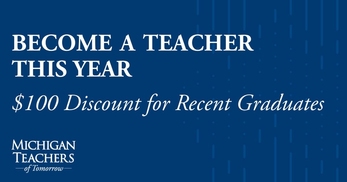 100 Student Discount a Teacher This Year Michigan Teachers