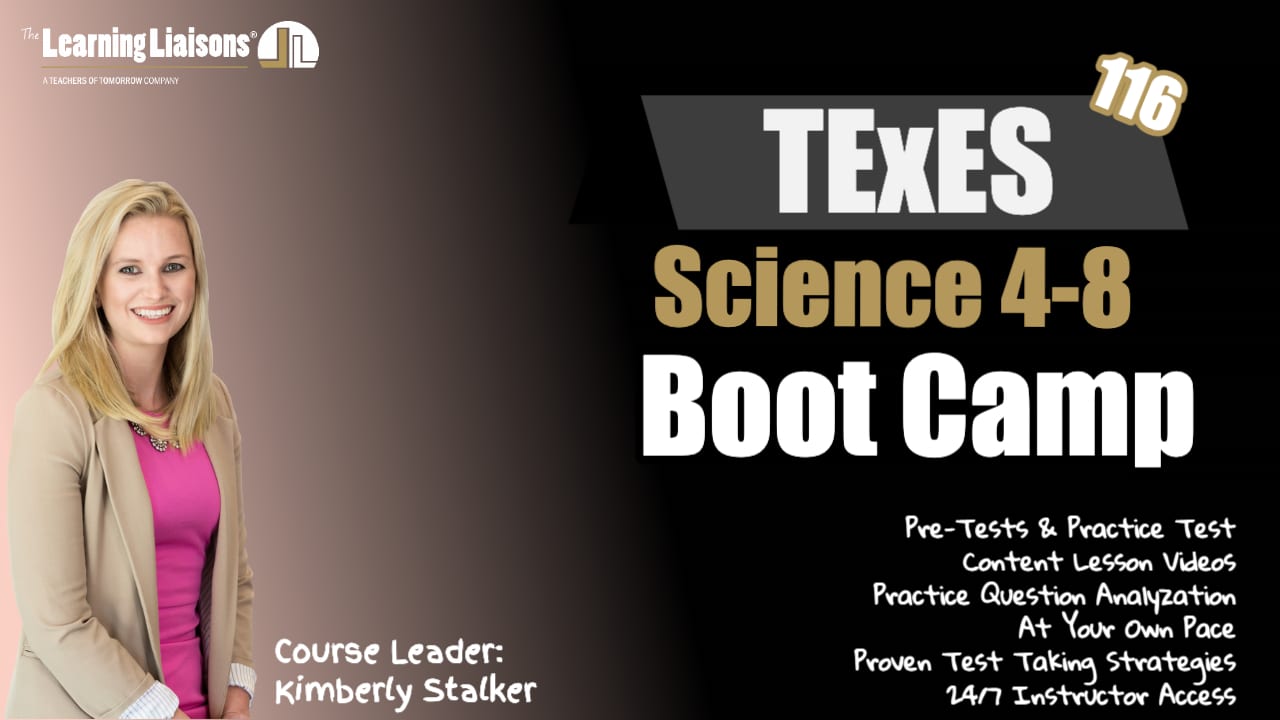 Science 4 8 boot camp test prep