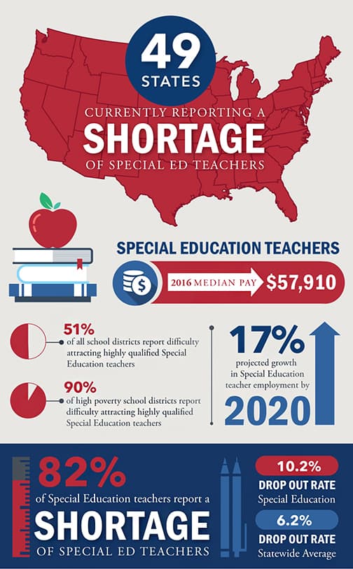 Special Education Teacher Infographic
