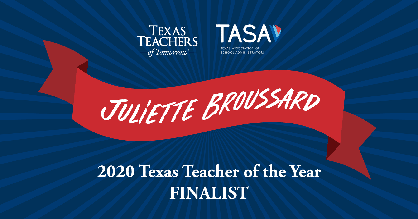 Texas Teacher of the Year Finalist Texas Teachers
