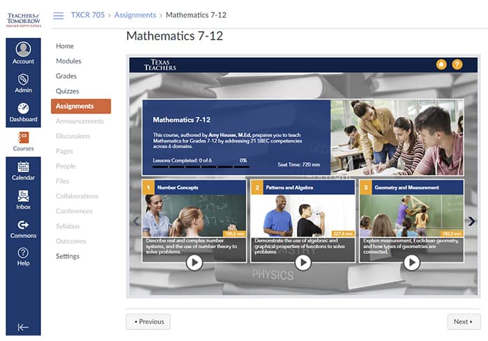 TExES Content Exam Preparation Modules - Texas Teachers