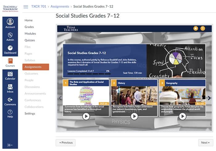 TExES Content Exam Preparation Modules Texas Teachers