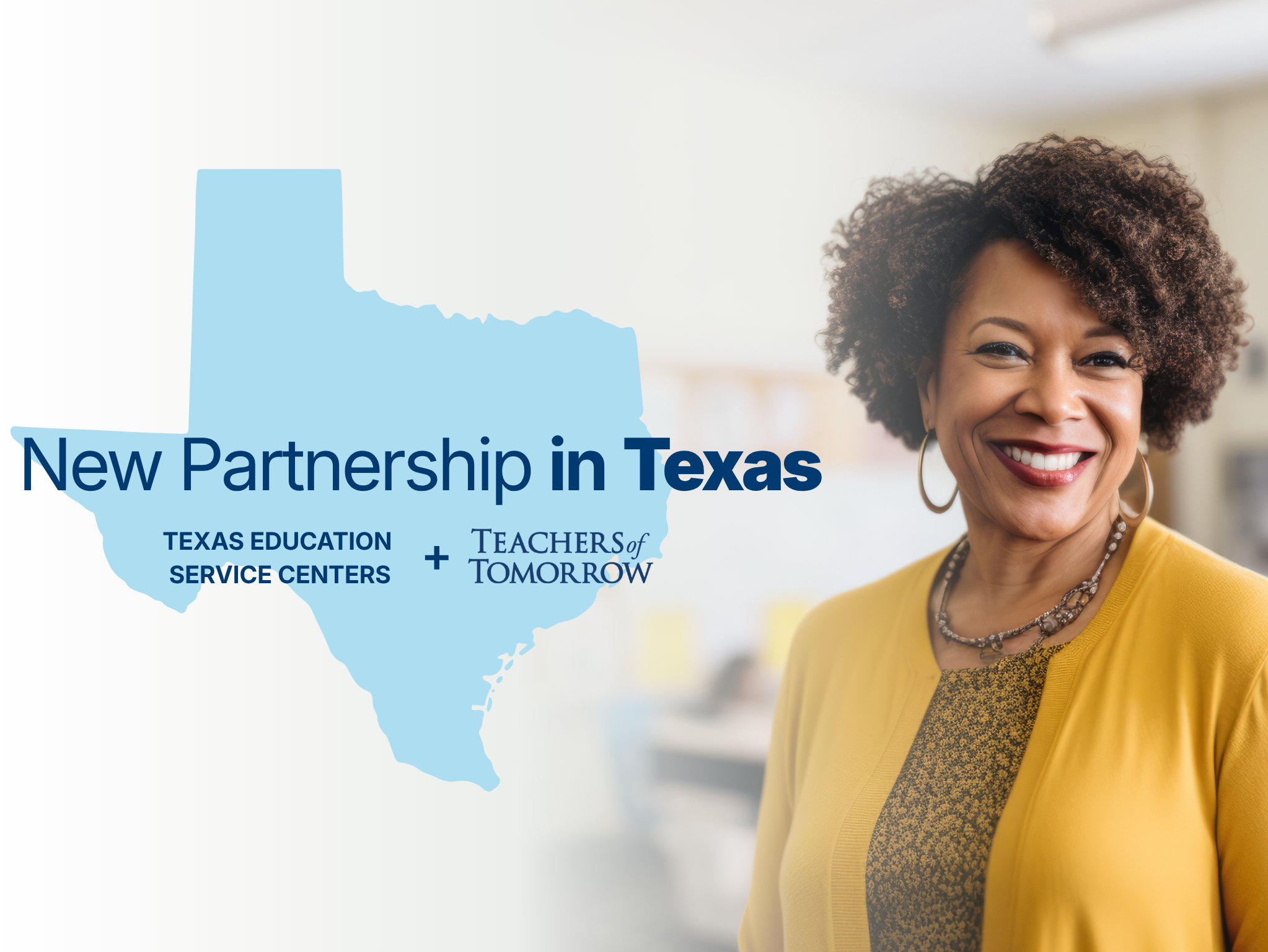 Partnership with Texas Education Service Centers