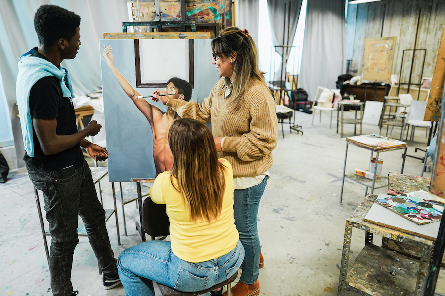 required skills for art teachers