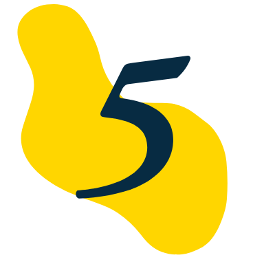 yellow blob blue 5